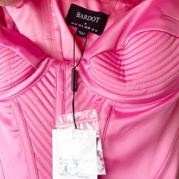 Revolve Bardot Aida Mini Dress in Pink - Picture 6 of 7